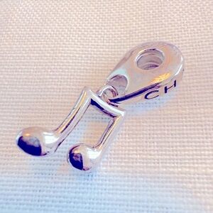 Silver Music Note Sterling Silver Chamilia Bracelet Charm